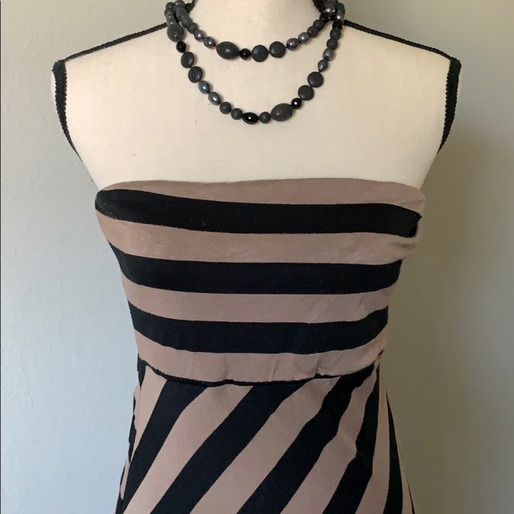 Sexy Striped Maxi Dress